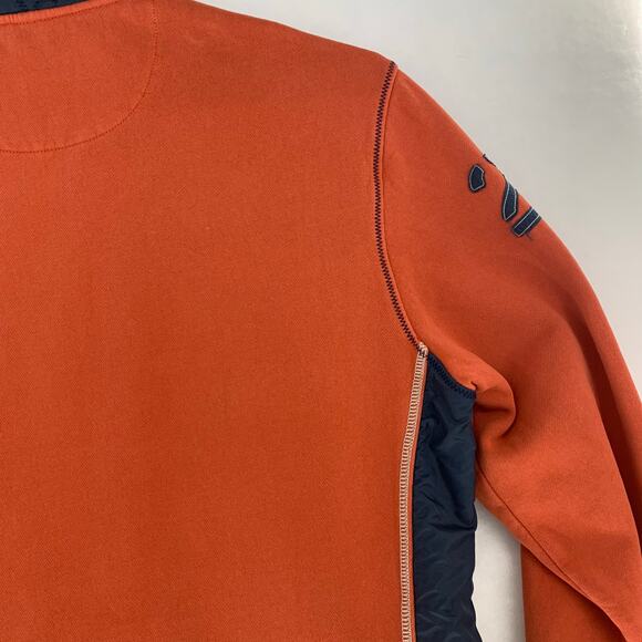 Tommy Bahama Relax Mens Orange Blue Pullover Size XL - Picture 13 of 16